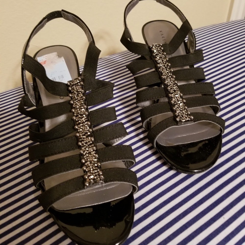 KAREN SCOTT Black sandals